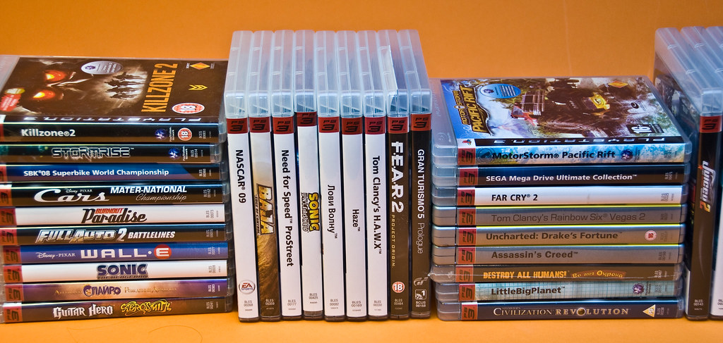 Collection de jeu Playstation 3